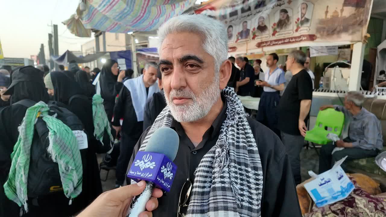 فعالیت 48 موکب اربعین آذربایجان شرقی در عراق