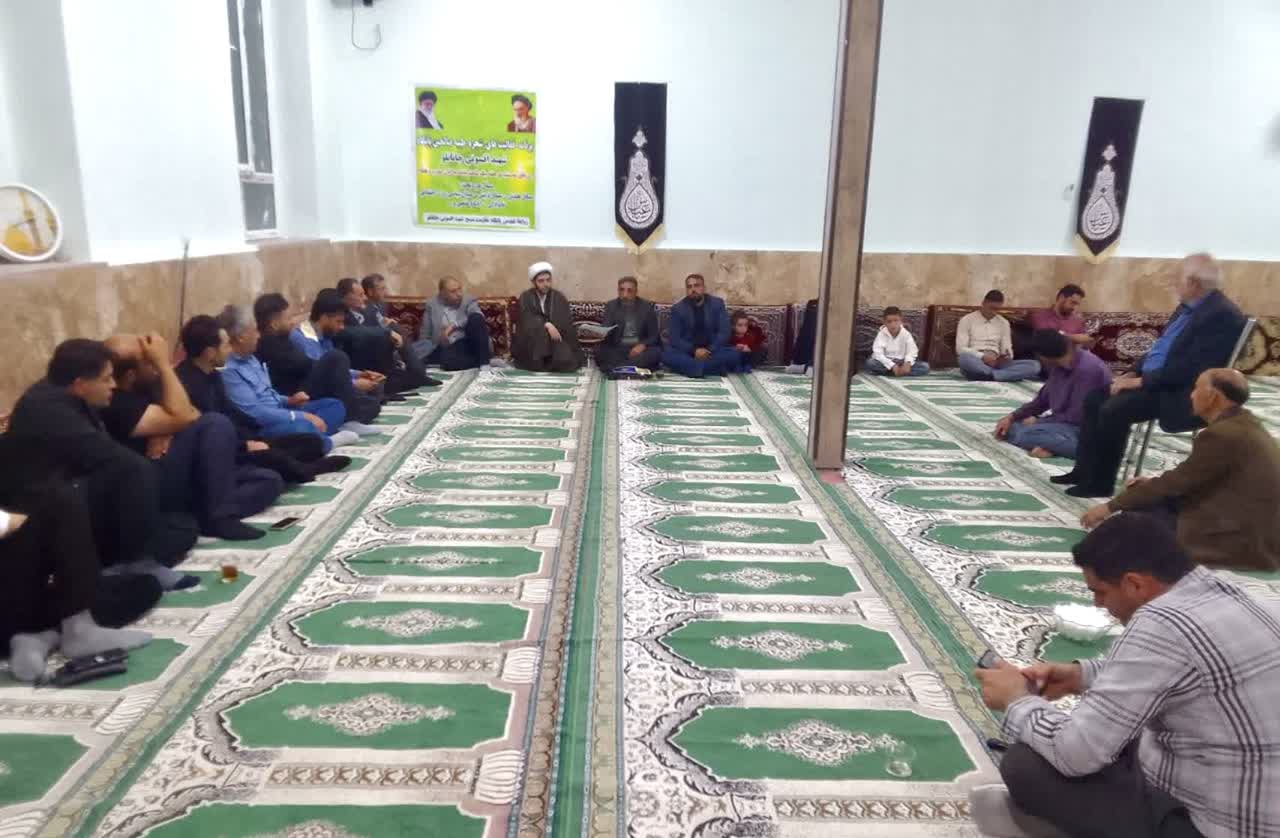  نشست مشترک رؤسای ستادهای عتبات عالیات بخش‌های منجوان و گرمادوز  