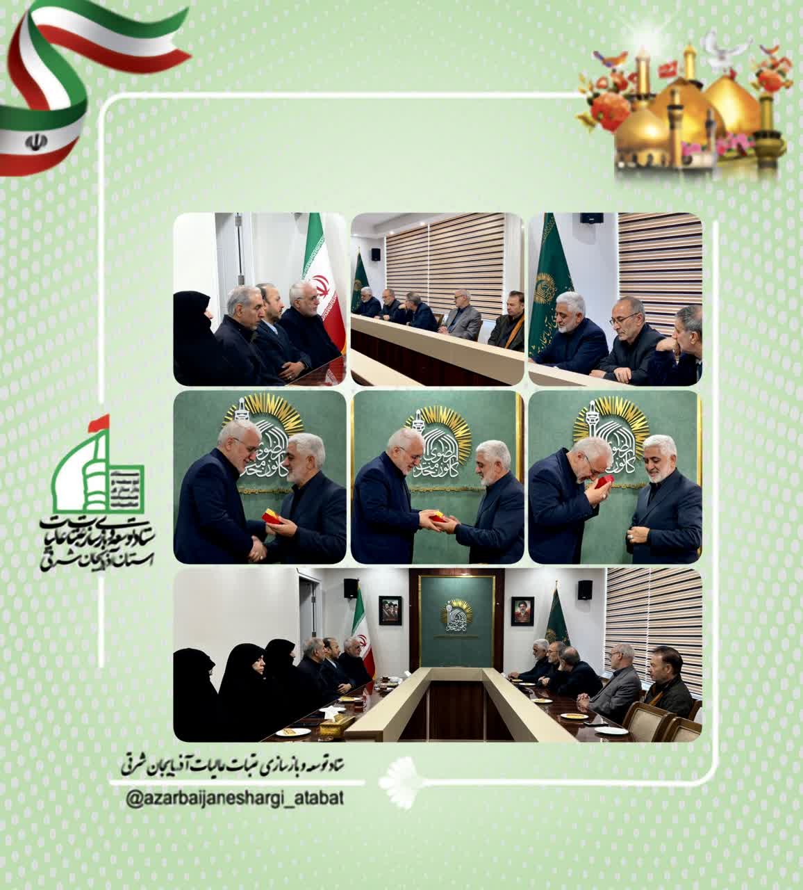 دیداری بین مسئولان ستاد و کانون رضوی در راستای تقویت همکاری های فی مابین صورت گرفت
